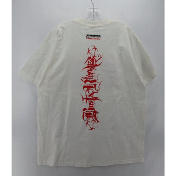 VINTAGE Busta Ryhmes Shirt XL Flip Mode Aint Safe No More 2002 Album * - Picture 6 of 11